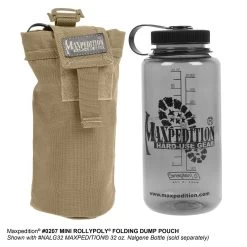 Mini Rollypoly Folding Dump Pouch (Buy 1 Get 1 Free. Mix And Match In Multiples Of 2. All Sales Final.) -Maxpedition 0207K13 detail