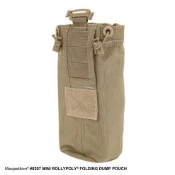 Mini Rollypoly Folding Dump Pouch (Buy 1 Get 1 Free. Mix And Match In Multiples Of 2. All Sales Final.) -Maxpedition 0207K8 detail