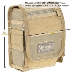 H-1 Waistpack (Buy 1 Get 1 Free. Mix And Match In Multiples Of 2. All Sales Final.) -Maxpedition 0316k2 detail