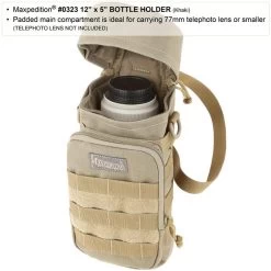 12" X 5" Bottle Holder (Buy 1 Get 1 Free. Mix And Match In Multiples Of 2. All Sales Final.) -Maxpedition 0323k12 detail