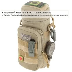 10" X 4" Bottle Holder (Buy 1 Get 1 Free. Mix And Match In Multiples Of 2. All Sales Final.) -Maxpedition 0325k8 detail