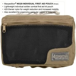 Individual First Aid Pouch (Buy 1 Get 1 Free. Mix And Match In Multiples Of 2. All Sales Final.) -Maxpedition 0329K1 detail