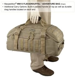 Fliegerduffel Adventure Bag 42L (Buy 1 Get 1 Free. Mix And Match In Multiples Of 2. All Sales Final.) -Maxpedition 0613K10 detail