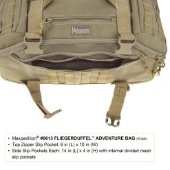 Fliegerduffel Adventure Bag 42L (Buy 1 Get 1 Free. Mix And Match In Multiples Of 2. All Sales Final.) -Maxpedition 0613K5 detail
