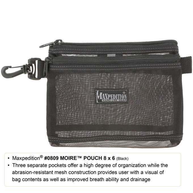 Moire Pouch 8" X 6" (Buy 1 Get 1 Free. Mix And Match In Multiples Of 2. All Sales Final.) 4 Moire Pouch 8" X 6" (Buy 1 Get 1 Free. Mix And Match In Multiples Of 2. All Sales Final.) - Image 2