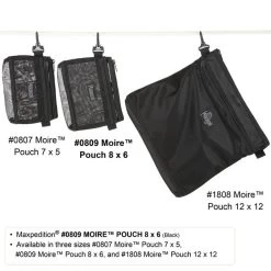 Moire Pouch 8" X 6" (Buy 1 Get 1 Free. Mix And Match In Multiples Of 2. All Sales Final.) 15 Moire Pouch 8" X 6" (Buy 1 Get 1 Free. Mix And Match In Multiples Of 2. All Sales Final.) -Maxpedition 0809B6 detail
