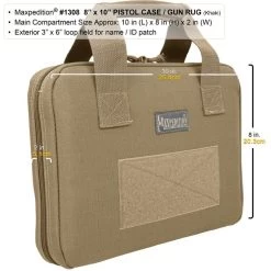 8" X 10" Pistol Case/Gun Rug (Buy 1 Get 1 Free. Mix And Match In Multiples Of 2. All Sales Final.) -Maxpedition 1308K2 detail