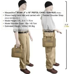 8" X 10" Pistol Case/Gun Rug (Buy 1 Get 1 Free. Mix And Match In Multiples Of 2. All Sales Final.) -Maxpedition 1308K9 detail