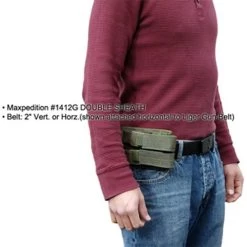 Double Sheath (Buy 1 Get 1 Free. Mix And Match In Multiples Of 2. All Sales Final.) -Maxpedition 1412G2 1426 GENERAL detail