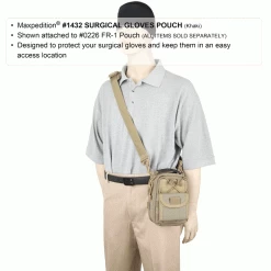 Surgical Gloves Pouch (Buy 1 Get 1 Free. Mix And Match In Multiples Of 2. All Sales Final.) -Maxpedition 1432k8 detail
