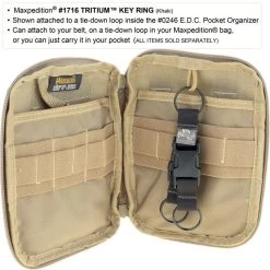 Tritium Key Ring (Buy 1 Get 1 Free. Mix And Match In Multiples Of 2. All Sales Final.) -Maxpedition 1716B5 detail