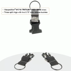 Tritium Key Ring (Buy 1 Get 1 Free. Mix And Match In Multiples Of 2. All Sales Final.) -Maxpedition 1716b4 detail