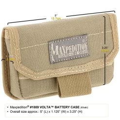Volta Battery Pouch (Buy 1 Get 1 Free. Mix And Match In Multiples Of 2. All Sales Final.) 16 Volta Battery Pouch (Buy 1 Get 1 Free. Mix And Match In Multiples Of 2. All Sales Final.) -Maxpedition 1809K2 detail
