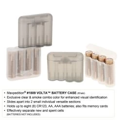 Volta Battery Pouch (Buy 1 Get 1 Free. Mix And Match In Multiples Of 2. All Sales Final.) 23 Volta Battery Pouch (Buy 1 Get 1 Free. Mix And Match In Multiples Of 2. All Sales Final.) -Maxpedition 1809K6 detail