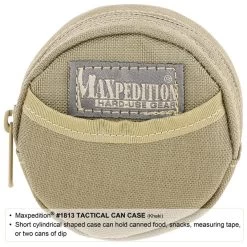 Tactical Can Case (Buy 1 Get 1 Free. Mix And Match In Multiples Of 2. All Sales Final.) -Maxpedition 1813K1 detail