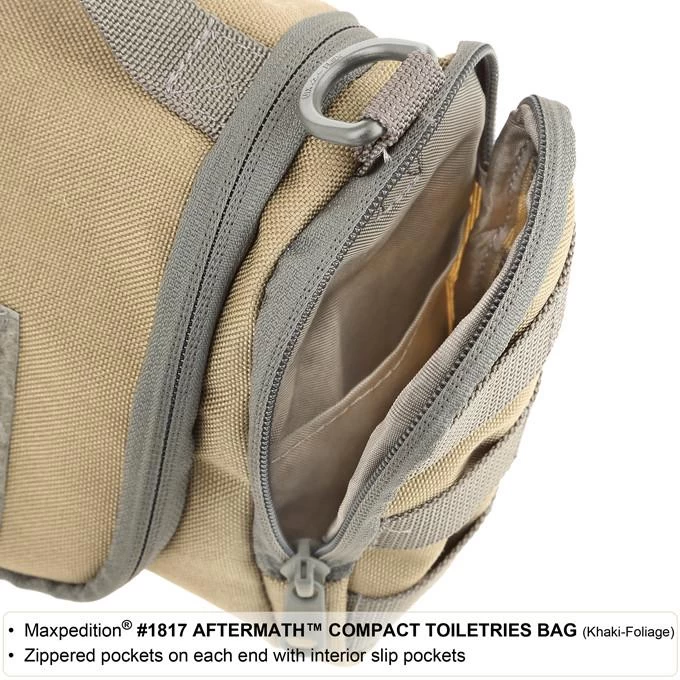 Aftermath Compact Toiletries Bag (Buy 1 Get 1 Free. Mix And Match In Multiples Of 2. All Sales Final.) 9 Aftermath Compact Toiletries Bag (Buy 1 Get 1 Free. Mix And Match In Multiples Of 2. All Sales Final.) - Image 7