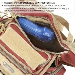 Universal CCW Holster (Buy 1 Get 1 Free. Mix And Match In Multiples Of 2. All Sales Final.) -Maxpedition 3501b5 detail