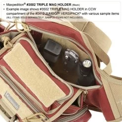 Triple Mag Holder (Buy 1 Get 1 Free. Mix And Match In Multiples Of 2. All Sales Final.) -Maxpedition 3502b6 detail