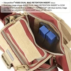 Dual Mag Retention Insert (Buy 1 Get 1 Free. Mix And Match In Multiples Of 2. All Sales Final.) -Maxpedition 3503b6 detail