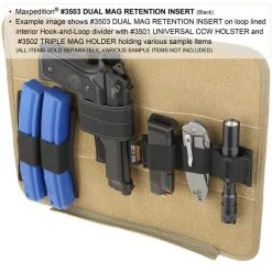 Dual Mag Retention Insert (Buy 1 Get 1 Free. Mix And Match In Multiples Of 2. All Sales Final.) -Maxpedition 3503b7 detail