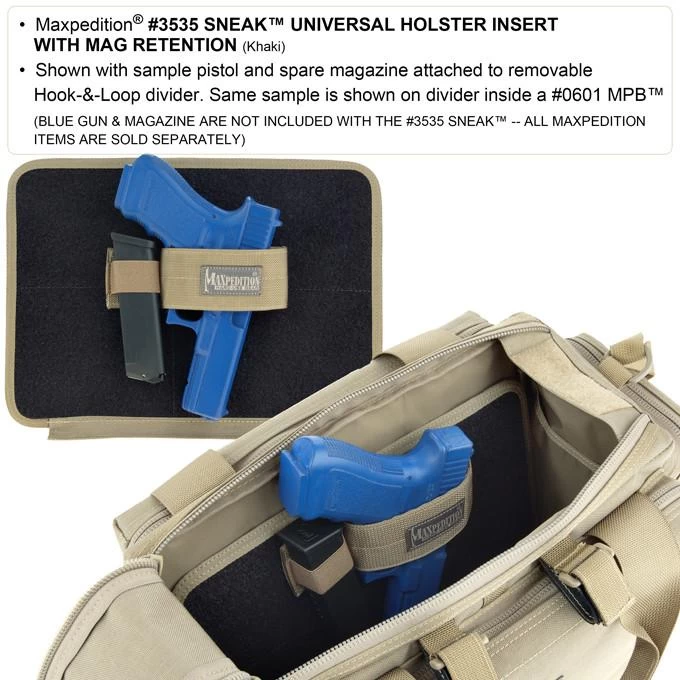 Sneak Universal Holster Insert With Mag Retention (Buy 1 Get 1 Free. Mix And Match In Multiples Of 2. All Sales Final.) 12 Sneak Universal Holster Insert With Mag Retention (Buy 1 Get 1 Free. Mix And Match In Multiples Of 2. All Sales Final.) - Image 10