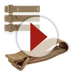 3" TacTie (Pack Of 4) (Buy 1 Get 1 Free. Mix And Match In Multiples Of 2. All Sales Final.) -Maxpedition 3tac YT