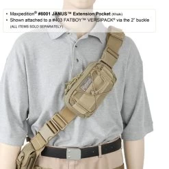 Janus Extension Pocket (Buy 1 Get 1 Free. Mix And Match In Multiples Of 2. All Sales Final.) -Maxpedition 8001k10 detail