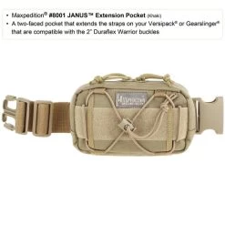Janus Extension Pocket (Buy 1 Get 1 Free. Mix And Match In Multiples Of 2. All Sales Final.) -Maxpedition 8001k1 detail