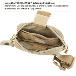 Janus Extension Pocket (Buy 1 Get 1 Free. Mix And Match In Multiples Of 2. All Sales Final.) -Maxpedition 8001k5 detail