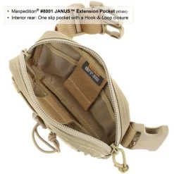 Janus Extension Pocket (Buy 1 Get 1 Free. Mix And Match In Multiples Of 2. All Sales Final.) -Maxpedition 8001k6 detail