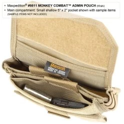Monkey Combat Admin Pouch (Buy 1 Get 1 Free. Mix And Match In Multiples Of 2. All Sales Final.) -Maxpedition 9811k14 detail