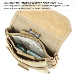Monkey Combat Admin Pouch (Buy 1 Get 1 Free. Mix And Match In Multiples Of 2. All Sales Final.) -Maxpedition 9811k16 detail