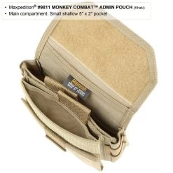 Monkey Combat Admin Pouch (Buy 1 Get 1 Free. Mix And Match In Multiples Of 2. All Sales Final.) -Maxpedition 9811k6 detail