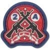 AR15 2A Morale Patch -Maxpedition AR2AC detail