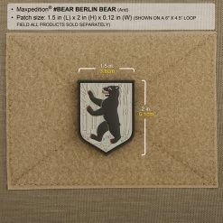Berlin Bear Morale Patch -Maxpedition BEARA2 detail