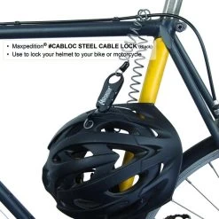 Steel Cable Lock -Maxpedition CABLOCK8 detail