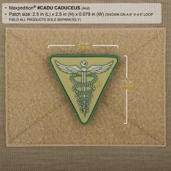 Caduceus Morale Patch -Maxpedition CADUA2 detail
