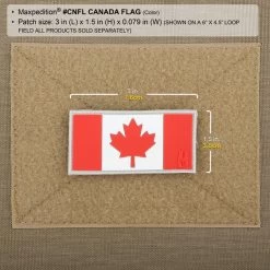 Canada Flag Morale Patch -Maxpedition CNFLC2 detail