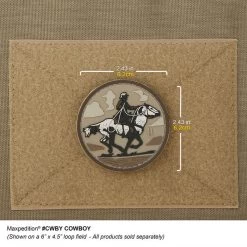 Cowboy Morale Patch -Maxpedition CWBYA 2 detail