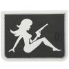 Mudflap Girl Morale Patch -Maxpedition FLAPS detail