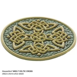 Celtic Cross Morale Patch -Maxpedition KELTC 4 detail