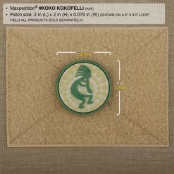 Kokopelli Morale Patch -Maxpedition KOKOA2 detail
