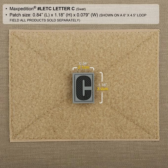 Letter C Morale Patch 6 Letter C Morale Patch - Image 4