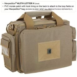 Letter H Morale Patch -Maxpedition LETHS1 detail