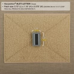 Letter I Morale Patch 12 Letter I Morale Patch -Maxpedition LETIS2 detail