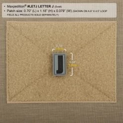 Letter J Morale Patch -Maxpedition LETJS2 detail