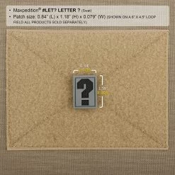Letter ? Morale Patch 11 Letter ? Morale Patch -Maxpedition LETQMS2