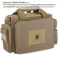 Letter R Morale Patch -Maxpedition LETRS1 detail