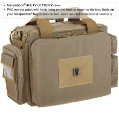 Letter V Morale Patch -Maxpedition LETVS1 detail