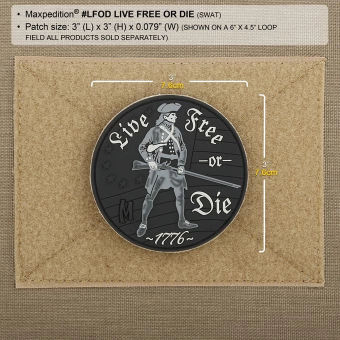 Live Free Or Die Morale Patch 7 Live Free Or Die Morale Patch - Image 5